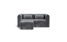 Load image into Gallery viewer, Atmosphere Sleeper Sofa & Sectional - Rounded Backrest - Cobblestone