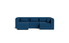 Load image into Gallery viewer, Atmosphere Sleeper Sofa & Sectional - Rounded Backrest - Cerulean