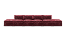 Load image into Gallery viewer, Ciello - Sofa - Bordeaux - Regular Backrest