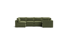 Load image into Gallery viewer, Ciello XL - Sectional - Cypress Green - Regular Backrest