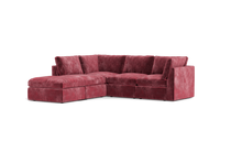 Load image into Gallery viewer, Ciello XL - Sectional - Bordeaux - High Angled