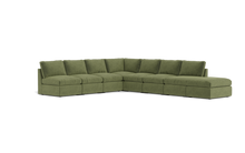 Load image into Gallery viewer, Ciello - Sectional - Cypress Green - High Angled