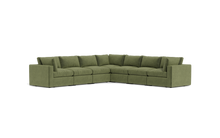 Load image into Gallery viewer, Ciello XL - Sectional - Cypress Green - Regular Backrest