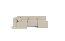 Load image into Gallery viewer, Atmosphere Sleeper Sofa & Sectional - Rounded Backrest - White Sand