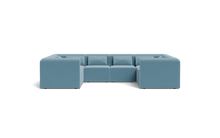 Load image into Gallery viewer, Atmosphere - Sectional - Rounded Backrest - Aqua