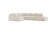 Load image into Gallery viewer, Ciello XL - Sectional - Sesame - High Angled