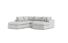 Load image into Gallery viewer, Ciello XL - Sectional - Limestone - Regular Backrest