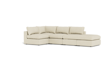 Load image into Gallery viewer, Ciello XL - Sectional - Sunset Beige - Regular Backrest