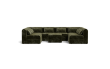 Load image into Gallery viewer, Atmosphere Sleeper Sofa & Sectional - Rounded Backrest - Sage