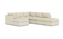 Load image into Gallery viewer, Ciello - Sectional - Sunset Beige - High Angled