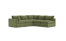 Load image into Gallery viewer, Ciello XL - Sectional - Cypress Green - Regular Backrest