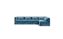 Load image into Gallery viewer, Atmosphere Sleeper Sofa & Sectional - Rounded Backrest - Harbour Blue