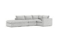 Load image into Gallery viewer, Ciello XL - Sectional - Limestone - Regular Backrest