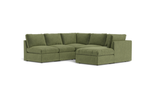Load image into Gallery viewer, Ciello - Sectional - Cypress Green - High Angled