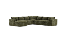 Load image into Gallery viewer, Ciello - Sectional - Sage - Regular Backrest