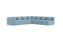Load image into Gallery viewer, Atmosphere - Sectional - Rounded Backrest - Aqua