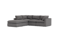 Load image into Gallery viewer, Ciello XL - Sectional - Storm Grey - Regular Backrest