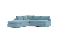 Load image into Gallery viewer, Ciello XL - Sectional - Aqua - Regular Backrest