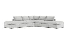 Load image into Gallery viewer, Ciello XL - Sectional - Limestone - Regular Backrest