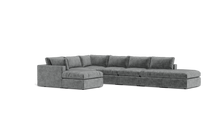 Load image into Gallery viewer, Ciello XL - Sectional - Basalt - Regular Backrest