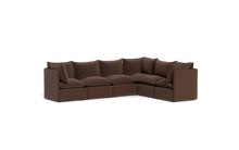Load image into Gallery viewer, Gaia - Sectional - Chocolate