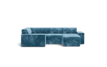 Load image into Gallery viewer, Atmosphere Sleeper Sofa & Sectional - Regular Backrest - Harbour Blue