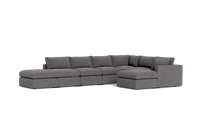 Load image into Gallery viewer, Ciello XL - Sectional - Storm Grey - Regular Backrest