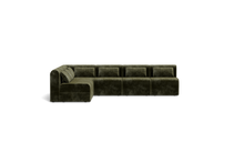 Load image into Gallery viewer, Atmosphere Sleeper Sofa & Sectional - Rounded Backrest - Sage