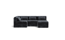Load image into Gallery viewer, Atmosphere Sleeper Sofa & Sectional - Rounded Backrest - Carbon