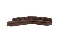 Load image into Gallery viewer, Gaia XL - Sectional - Chocolate