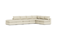 Load image into Gallery viewer, Ciello XL - Sectional - Sunset Beige - Regular Backrest