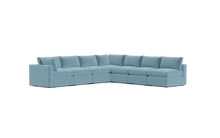 Load image into Gallery viewer, Ciello XL - Sectional - Aqua - Regular Backrest