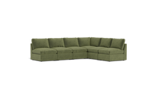 Load image into Gallery viewer, Ciello - Sectional - Cypress Green - High Angled