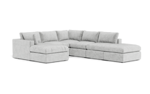 Load image into Gallery viewer, Ciello XL - Sectional - Limestone - Regular Backrest
