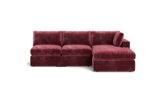 Load image into Gallery viewer, Ciello - Sofa - Bordeaux - Regular Backrest