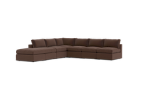 Load image into Gallery viewer, Ciello - Sectional - Chocolate - Regular Backrest
