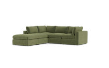 Load image into Gallery viewer, Ciello XL - Sectional - Cypress Green - Regular Backrest