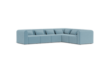 Load image into Gallery viewer, Atmosphere - Sectional - Rounded Backrest - Aqua