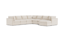 Load image into Gallery viewer, Ciello XL - Sectional - Sesame - High Angled