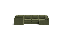 Load image into Gallery viewer, Ciello - Sectional - Cypress Green - High Angled