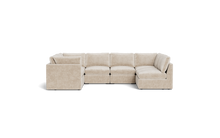 Load image into Gallery viewer, Ciello - Sectional - Sesame - High Angled
