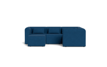 Load image into Gallery viewer, Atmosphere Sleeper Sofa & Sectional - Rounded Backrest - Cerulean