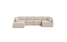 Load image into Gallery viewer, Ciello XL - Sectional - Sesame - High Angled