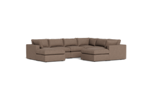 Load image into Gallery viewer, Ciello XL - Sectional - Mocha - Regular Backrest