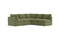 Load image into Gallery viewer, Ciello - Sectional - Cypress Green - High Angled