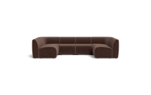Load image into Gallery viewer, Cassini - Corner Sectional - Chocolate