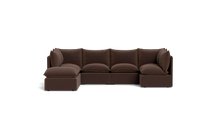 Load image into Gallery viewer, Gaia - Sectional - Chocolate