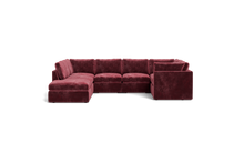 Load image into Gallery viewer, Ciello - Sectional - Bordeaux - High Angled