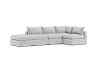 Load image into Gallery viewer, Ciello XL - Sectional - Limestone - Regular Backrest