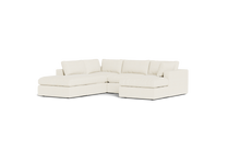 Load image into Gallery viewer, Ciello XL - Sectional - Snowdrift - Regular Backrest